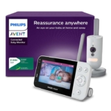 Philips Avent Connected Baby Monitor with WiFi, HD Camera Model SCD951/26