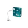 Philips Clip LED Portable Touch Table and Desk Lamp – White