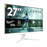 Philips Evnia Gaming Monitor 27M2N3201PL 27 inch FHD, 260Hz, Fast IPS Panel, 1ms GtG, G-Sync, HDR10, (1920×1080 HDMI 1x 2.0 DP 1x 1.4) White