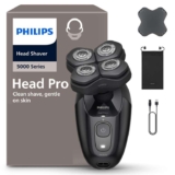 Philips Head Shaver Pro 5000 Series – Skull Shaver for Men and Women, 360 Flexing Head & ComfortCut Blades