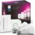 Philips Hue White/Colour Ambiance Wireless Lighting LED Starter Kit E27 Refurb. Includes hub, 2 white/colour bulbs & dimmer W/Code ITstor