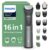 Philips Multigroom 7000 Series All-in-One 16-Piece Trimmer – Shaver and Clipper for Beard, Nose, Hair, and Body