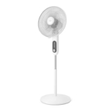 Philips Pedestal Fan Series 1000 – Powerful & Quiet, 38 dB, Height Adjustable, Tiltable & Rotating, Timer, White (CX1220/00)