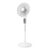 Philips Pedestal Fan Series 1000 – Powerful & Quiet, 38 dB, Height Adjustable, Tiltable & Rotating, Timer, White (CX1220/00)