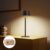Philips Solar Outdoor Table Lamp, Portable LED Desk Light,Cordless Battery-Operated2 Adjustable Height, Night Light Waterproof for Garden