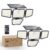 Philips Solar Security Lights x2 , 196 LED Flood Lights, PIR, 3 Modes,4 Adjustable Heads Remote. Sold by Favourine-UK FBA – Prime Deal