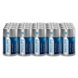Philips Ultra D Alkaline Batteries, LR20 – High Capacity for Flashlights and Large Devices, Pack of 20
