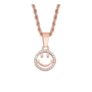 Phoebe Necklace in Rose Gold