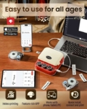 Phomemo P15 Ribbon Label Printer Custom Text/Icons, Print Master App, Portable Welcome deal Zhuhai Chosen Office Supply Co., Ltd.