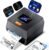 Phomemo Shipping Label Printer with Touchable Screen, 4×6 Bluetooth Thermal Label Printer with Built-in Label Holder, D420D Thermal Printers for Small Business, Compatible with Royal Mail, DHL, DPD
