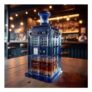 Phone Booth / Police Call Box Whisky Bottle Decanter – Free P&P