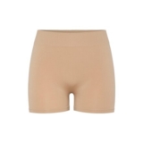 Pieces PC London Mini Shorts, Beige, UK 38
