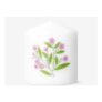 Pillar Candle with Flower