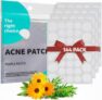 Pimple Patches for Face (144 PCS) Hydrocolloid Patches for Acne,Patch to Cover Zit & Blemishes, Spot Stickers, Invisible Spot Patches, Breakout-Fighting Dots for Spot