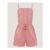 Pineapple Embroidered Playsuit Pink