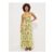Pineapple Midi Beach Dress