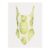 Pineapple Textured Swimsuit