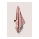 Pink Bunny Jacquard Towel
