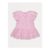 Pink Embroidered Butterfly Dress