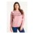 Pink Fairisle Detail Jumper