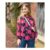 Pink Floral Chiffon Layered Top