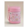 Pink Rainbow Food Flask