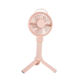 Pink Rechargeable Battery USB Electric Handheld Fan