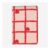 Pink & Red Patterned Throw 130x170cm