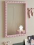 Pink Scalloped Edge Mirror – Free C&C