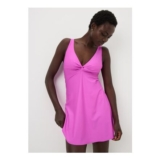 Pink Shapewear Swim Dress 26