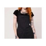 Pinstripe Dungarees