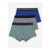 Plain Stripe Waistband Hipster Trunks 3 Pack – XS