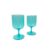 Plastic Wine Glasses 2 Pack