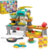 Play-Doh Playset Super Sizzlin Kitchen with 8 Play-Doh Tubs
