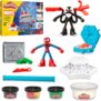 Play-Doh Spider-Man Launch & Slice Battle Playset, Non-Toxic Modelling Compound Set for Boys and Girls, Creative Toys for 4 Year Old Kids