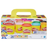 Play-Doh Tubs 85g Super Colour, 20 Pack – Free C&C