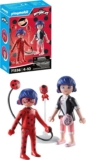 Playmobil 71336 Miraculous: Marinette & Ladybug, including Kwami Tikki and diverse accessories