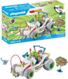 Playmobil 71633 Funstars: Racing Professor, kart with retractable motor, dynamic playset for exciting races, detailed play sets suitable for children ages 4