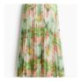 Pleated Midi Skirt