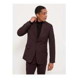 Plum Slim Fit Tailored Suit Jacket