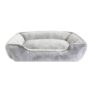 Plush Dog Box Bed – Large