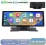 Podofo Wireless Carplay Portable Digital Dashboard Android Auto 10.26 Inch (Podofo UK Flagship Store)