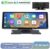 Podofo Wireless Carplay Portable Digital Dashboard Android Auto 10.26 Inch (Podofo UK Flagship Store)
