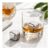 Point Virgule, Reusable 2 Pack Stainless Steel Ice Cubes & Freezer Storage Bag