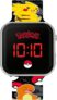 Pokémon Black LED Watch with Printed Silicone Strap POK4322