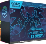 Pokémon TCG: Mega EvolutionPhantasmal Flames Elite Trainer Box (1 Full-Art Promo Card, 9 Booster Packs & Premium Accessories) – Invite Only
