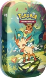Pokémon TCG: Scarlet & VioletPrismatic Evolutions Mini Tin Leafeon (2 Booster Packs & 1 Coin)