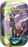 Pokémon TCG: Scarlet & VioletPrismatic Evolutions Mini Tin Umbreon (2 Booster Packs & 1 Coin) – Invitation only