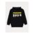 Pokmon Pikachu Black Back Graphic Hoodie