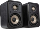 Polk Audio Signature Elite ES10 Satellite Surround Speakers, High-Resolution, Hi-Fi, Dolby Atmos & DTS:X Compatible, Wall-Mountable (Pair)